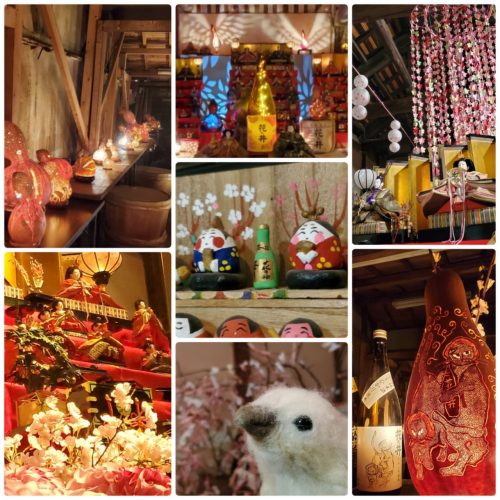 花の井のひな飾り